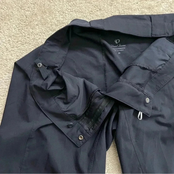 Pearl Izumi Bermuda Biking Cycling Shorts 14” Women Size Medium Black Outdoor - Picture 8 of 16